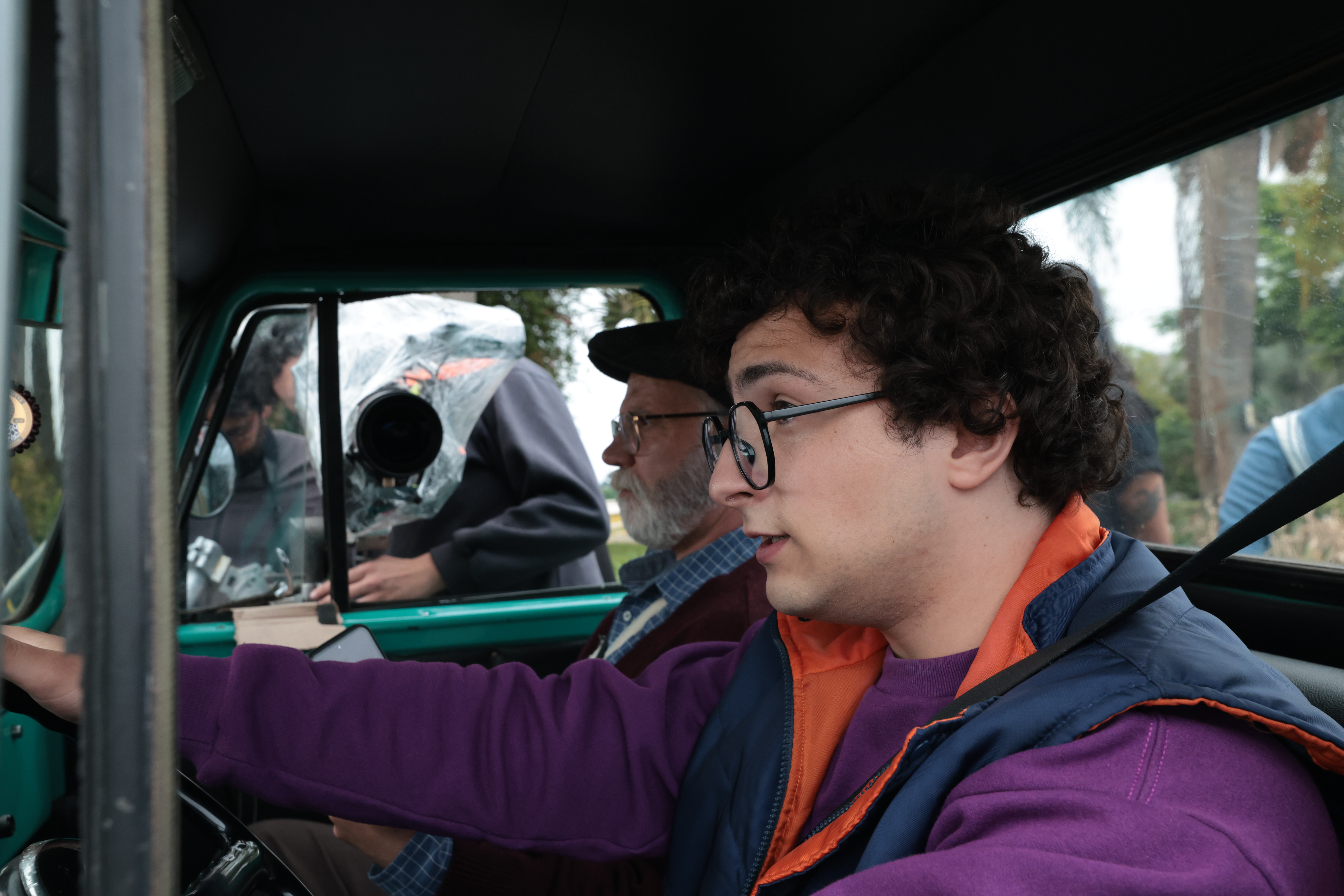 Boris e Stanislau na pickup